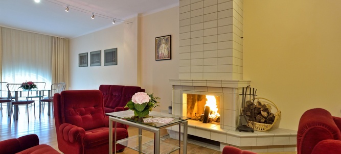 Sanatorium Draugyste Apartament z kominkiem